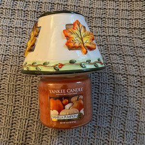 Yankee Candle- Jar candle shade- fall themed